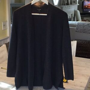 Eileen Fisher open cardigan sweater